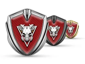 Badge Logo 3D Stile Tuning Splendente Scudo 3D